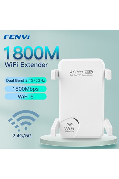 Choice1 European regulations FENVI WiFi6 AX1800 Wireless Repeater Dual Band 2...