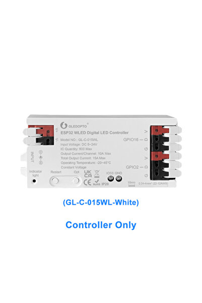 choice2 2 Years White Controller GLEDOPTO ESP32 WLED LED Controller RGBIC LED...