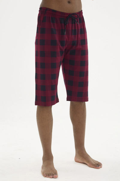 Veraura Lifestyle Kocabey 124b men's oversized plaid single capri