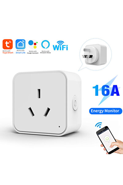 Choice 110-250 فولت، 3 واي فاي، 16 أمبير، قطعة واحدة، أبيض، TUYA، مفتاح ذكي ل...