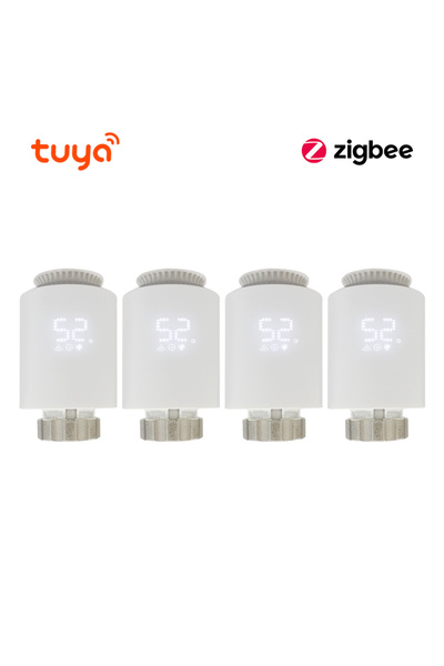 Choice5 Other ME167 4PCS Tuya Smart ZigBee 3.0 Thermostatic Radiator Valve TR...
