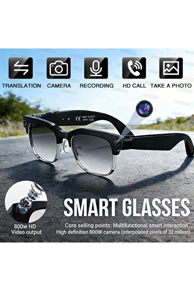Choice1 Change color 2026 New AI Smart Glasses 800W HD Camera Glasses Photo R...