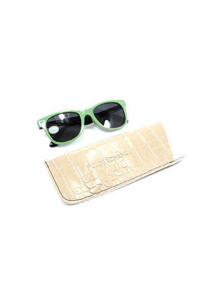 JULIANO Polo Exchange Cream Leather Children's Glasses Case