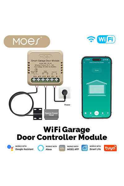 Choice MOES MOES Tuya WiFi Garage Door Controller Mini Switch Module Door Ope...