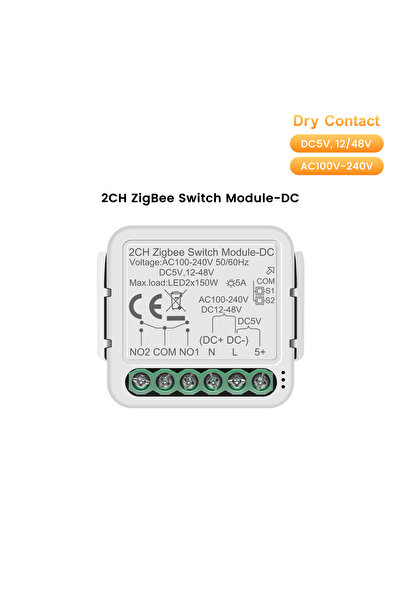 choice2 GZ03 GIRIER Tuya Smart Switch Module ZigBee/WiFi Dry Contact Module S...
