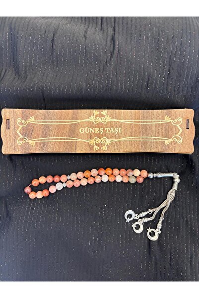 Vera Food Sunstone Natural Stone Praying Beads