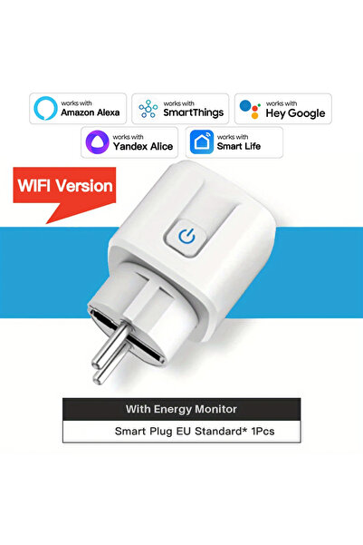 Choice Power Monitor WIFI Version EU Plug Zigbee or WIFI 16/20A, Smart Socket...
