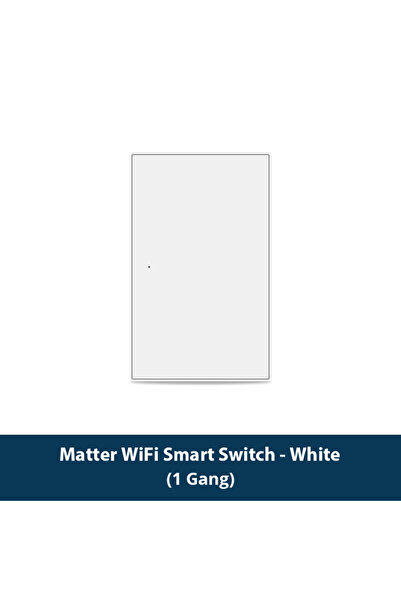 Choice7 White 1-Gang Zemismart Matter WiFi 1 2 3 4 6 Gangs Smart Wall Light S...