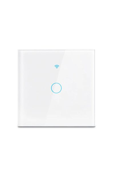 choice2 EU white 1 gang Wifi Smart Light Switch EU 1/2/3Gang Touch Light Swit...