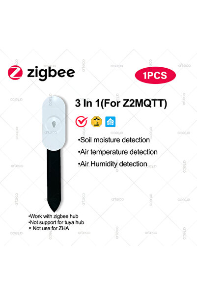Choice3 3 In 1(For Z2MQTT) Zigbee Soil Moisture Sensor Monitor Plants Moistur...
