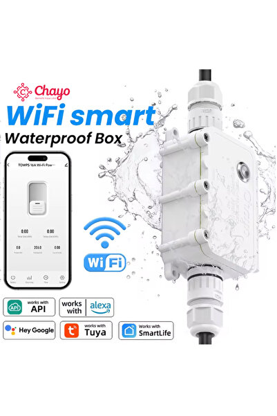 Choice 1A-16A Tuya chayo WiFi Smart IP67 Waterproof Switch - Power Display, 1...