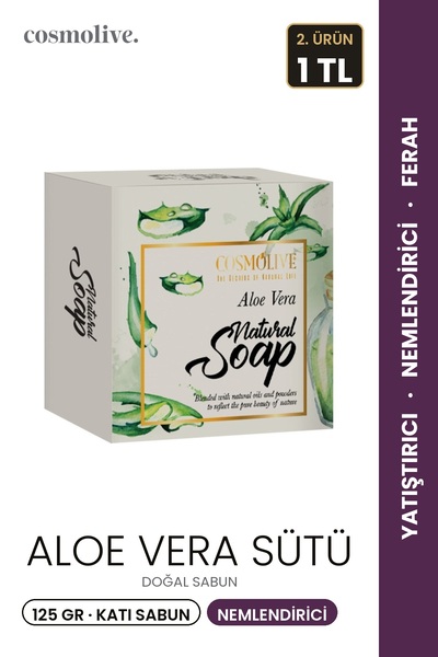 Cosmolive Natural Soap |   Aloe Vera Milk |   Facial Hair Skin Care |   Scent...