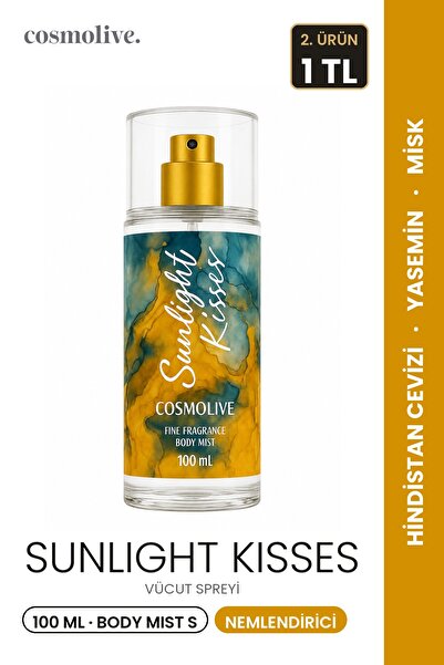 Cosmolive Seyahat Boy Body Mist | Eau Des Vahines | Sunlight Kisses | Kadın |...