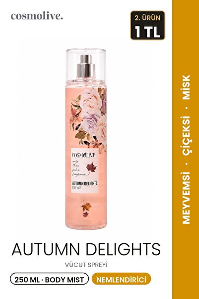 Cosmolive Vücut Spreyi Body Mist | Amber Romance | Autumn Delights | Kadın | ...