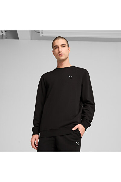 Puma Essentials Elevated Erkek Siyah Uzun Kollu Tişört