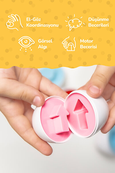 Circle Toys Geometrik Yumurta Eşleme
