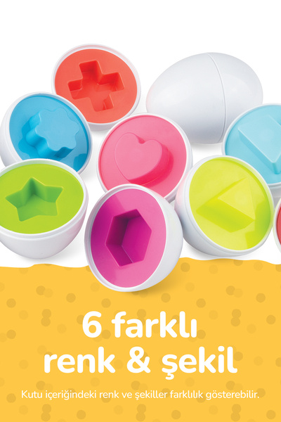 Circle Toys Geometrik Yumurta Eşleme