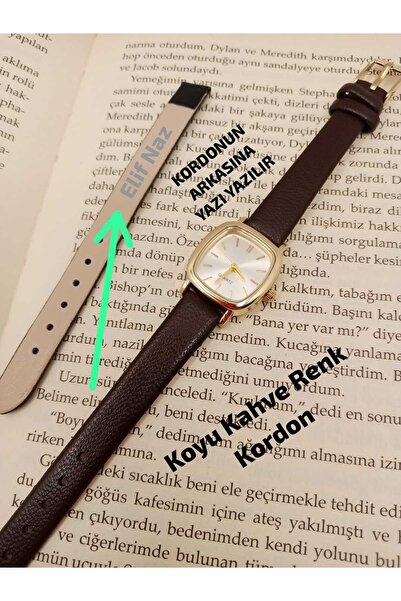 Brality KİŞİYE ÖZEL YAZI YAZILIR , Minimal Vintage Yeni Sezon Gold Renk Oval ...