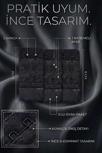 Atelier Tuberose Επέκταση σουτιέν με κούμπωμα Agraf