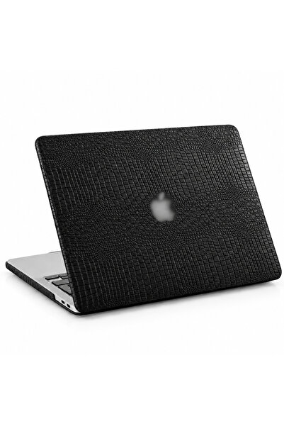 Mcstorey Macbook Pro 13 inç Kılıf M1 M2 Deri Kaplama Koruyucu 360 Koruma Sert Kapak A2338 A1708 A2289 Uyumlu