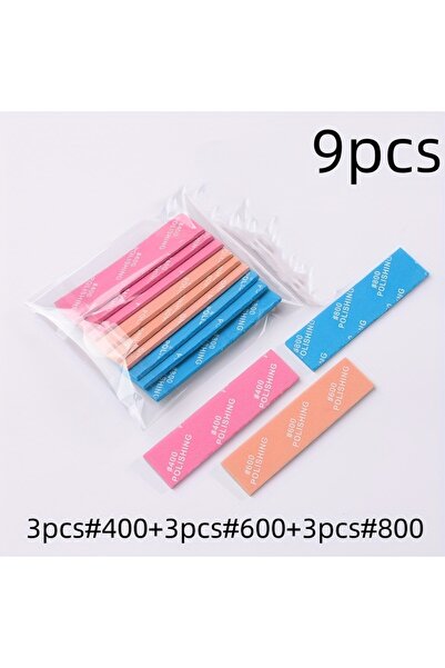 Choice 9PCS 9-Piece Wet/Dry Silicon Carbide Sandpaper and Sponge Set - Heavy ...
