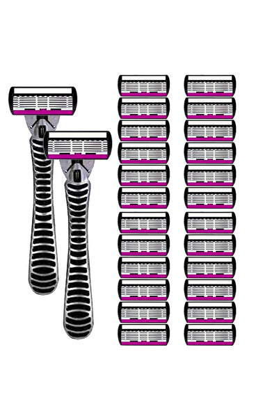 Choice6 2 holder 24 blades 3/6/12 Pcs/ High Quality Man Safety Razor Blade 6 ...