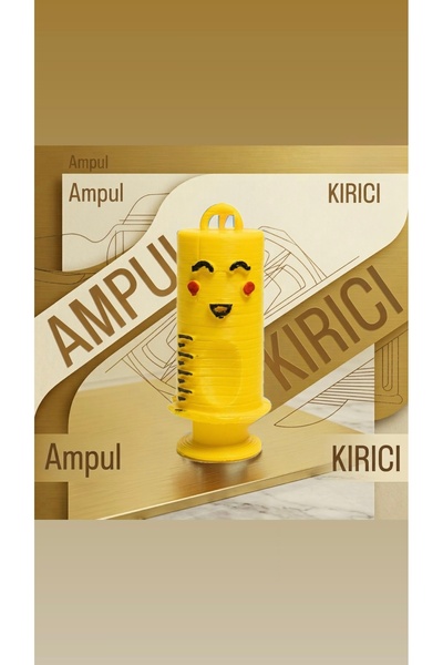 ENERİN PRATİK AMPUL KIRICI. (SARI) 1 ADET