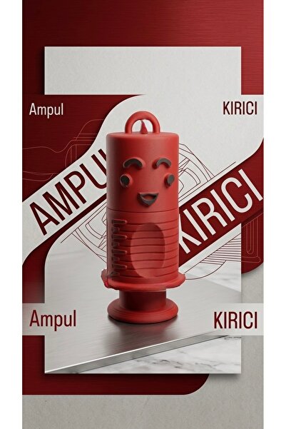 ENERİN PRATİK AMPUL KIRICI. (KIRMIZI) 1 ADET