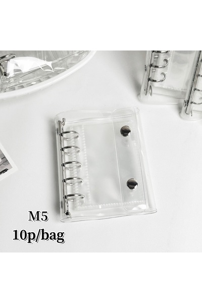 Choice M5 and 10p M5/A8/A7/A6 Transparent Binder, Sticker Book, Sticker Stora...