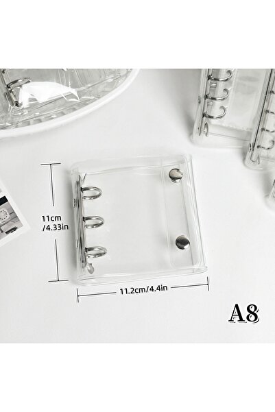 Choice1 A8 Notebook M5/A8/A7/A6 Transparent Binder, Sticker Book, Sticker Sto...