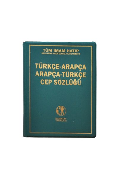Karatay Yayınları Türkçe- Arapça Cep Sözlüğü