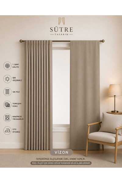 SütreTasarım BLACKOUT LIGHTPROOF HOTEL CONCEPT STUDIO BACKGROUND BLACKING FON...