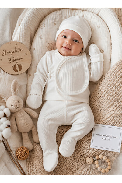lorio kids طقم ملابس للمواليد الجدد من LORIO، 5 قطع، 100% قطن، بأزرار كبس، من...