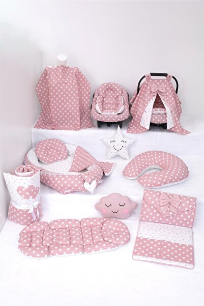 Umaybebek Babynest Puset Örtüsü Alt Açma Emzirme Yastığı Bel Destekli Ana Kuc...