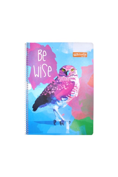Mynote Flex up Notebook A4 40 Yp Checkered Owl