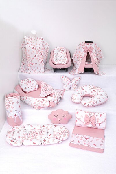 Umaybebek Babynest Puset Örtüsü Alt Açma Emzirme Yastığı Bel Destekli Ana Kuc...