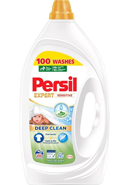 Persil Detergent de rufe lichid Deep Clean Expert Sensitive, 100 spalari, 4.5 L