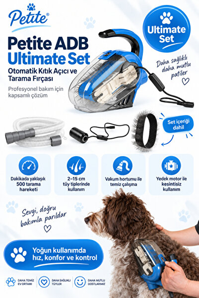 Petite ADB Otomatik Kıtık Açıcı ve Tarama Fırçası Ultimate Set