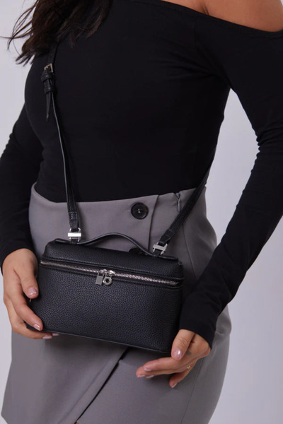 Trendyup Geanta de umar, crossbody din piele ecologică, versatila