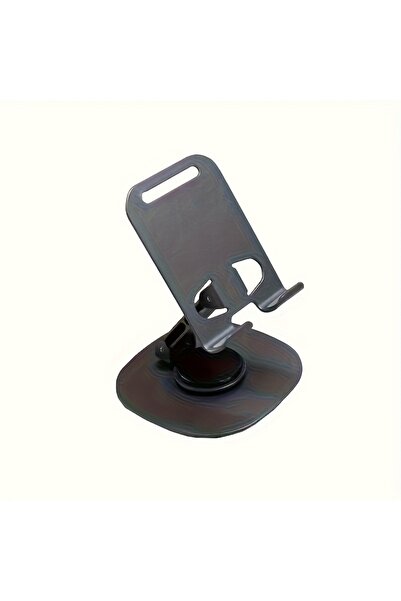 Choice black Metal mobile phone holder,360 ° rotating desktop holder, with 2-...