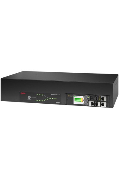 Apc Αυτόματος διακόπτης μεταφοράς NetShelter, 1U, 16A, 230V, 2 είσοδοι C20, 8...