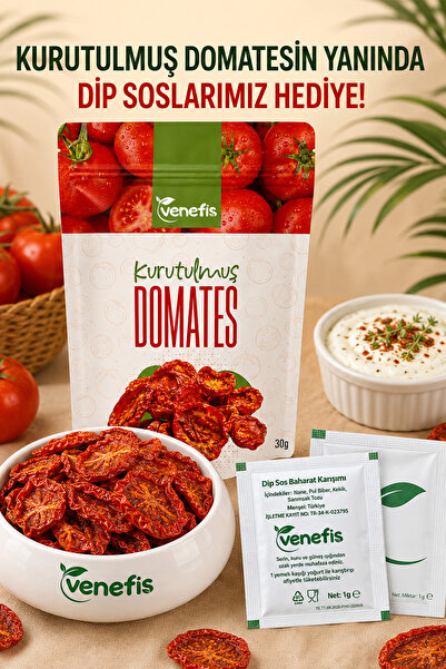 venefis Kurutulmuş Domates 30 Gr - Domates Kurusu