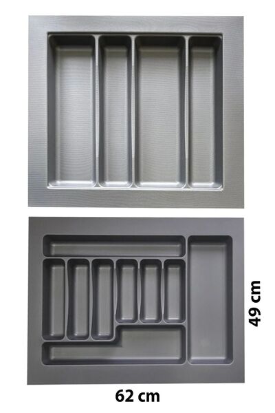 GörSeç 2li Set 62x49 Cm Düzenleyici 62 Cm Kepçelik & 62 Cm Kaşıklık (57X40 CM...
