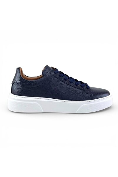 ALZA 100% Genuine Leather Men's Sneaker Daily Comfortable Shoes - Ultra Comfo...