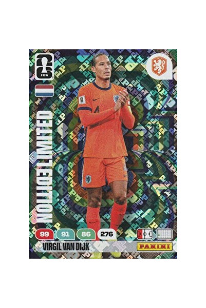 Panini FWC Dünya Kupası 2026 XXL Virgil van Dijk Limited Edition Oyun Kartı (...