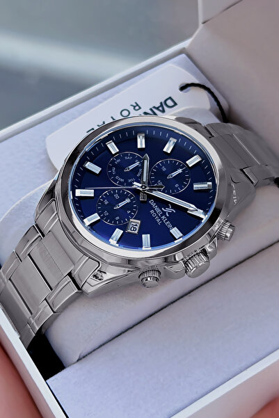 Daniel Klein Royal Original Men's Wristwatch 3 Atm Waterproof Steel Band Dkh4...