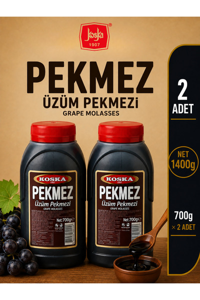 Koska Üzüm Pekmezi 2X700 Gr