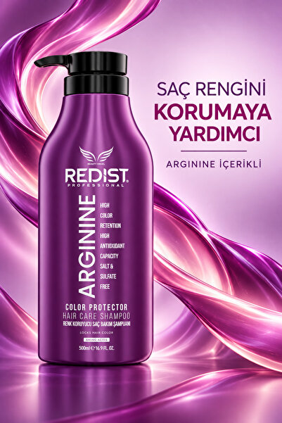Redist Arginine Saç Bakım Şampuanı – Güçlü Ve Besleyici Formül - Vegan (500 ML)