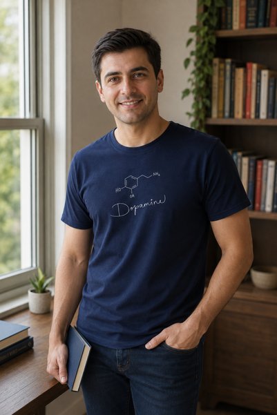 Satranç Medya Scientific Happiness - Science T-Shirt