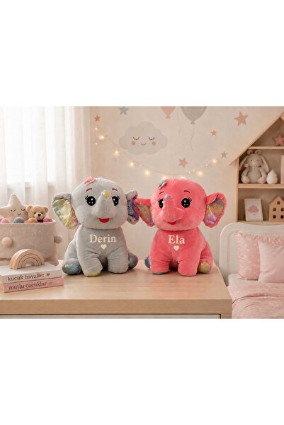Pulina Shop Pulina Fil Peluş Oyuncak Sevimli Yumuşak Çocuk Hediyesi